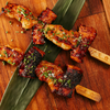 grilled citrus soy skewers