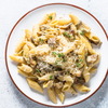 Chicken, Mushroom, Bacon Alfredo